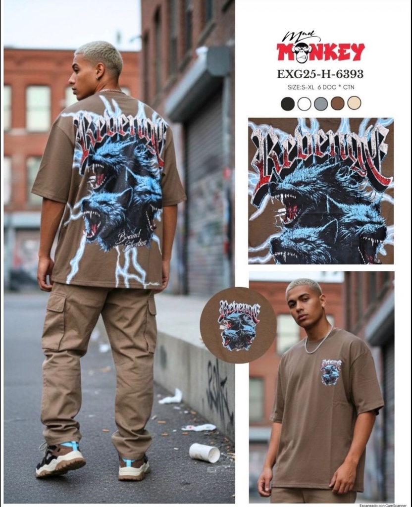 Pullover de Hombre Oversize Revenge