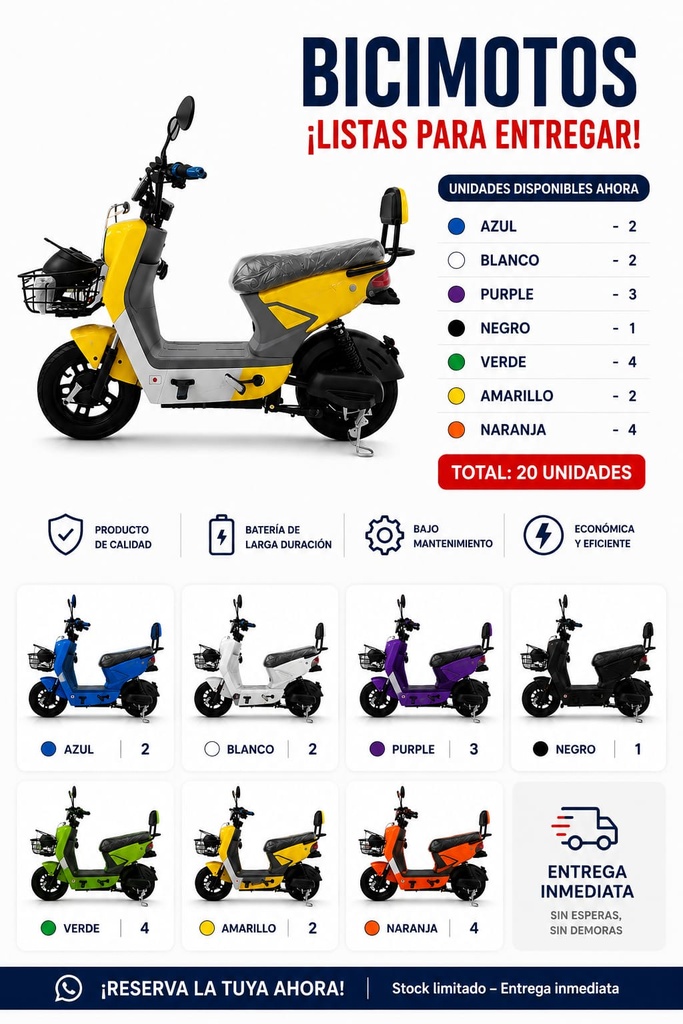 Scooter Eléctrico Mikazuki Eagle Litio 2026