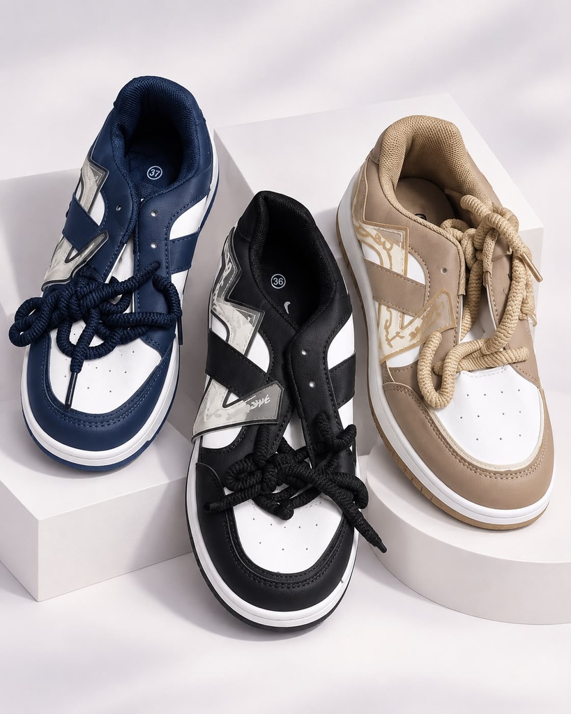 Zapatos de Cordón Grueso