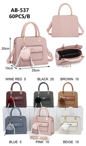 [AB-537] Cartera Elegante con LLavero 
